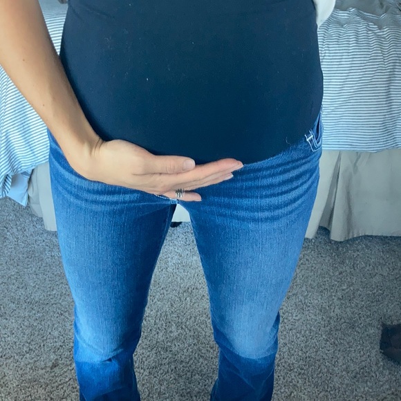 Indigo Blue Maternity Jeans - Picture 4 of 6